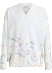 Etro floral-print cotton jumper
