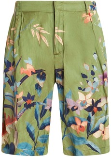 Etro floral-print deck shorts