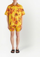 Etro floral-print swim shorts