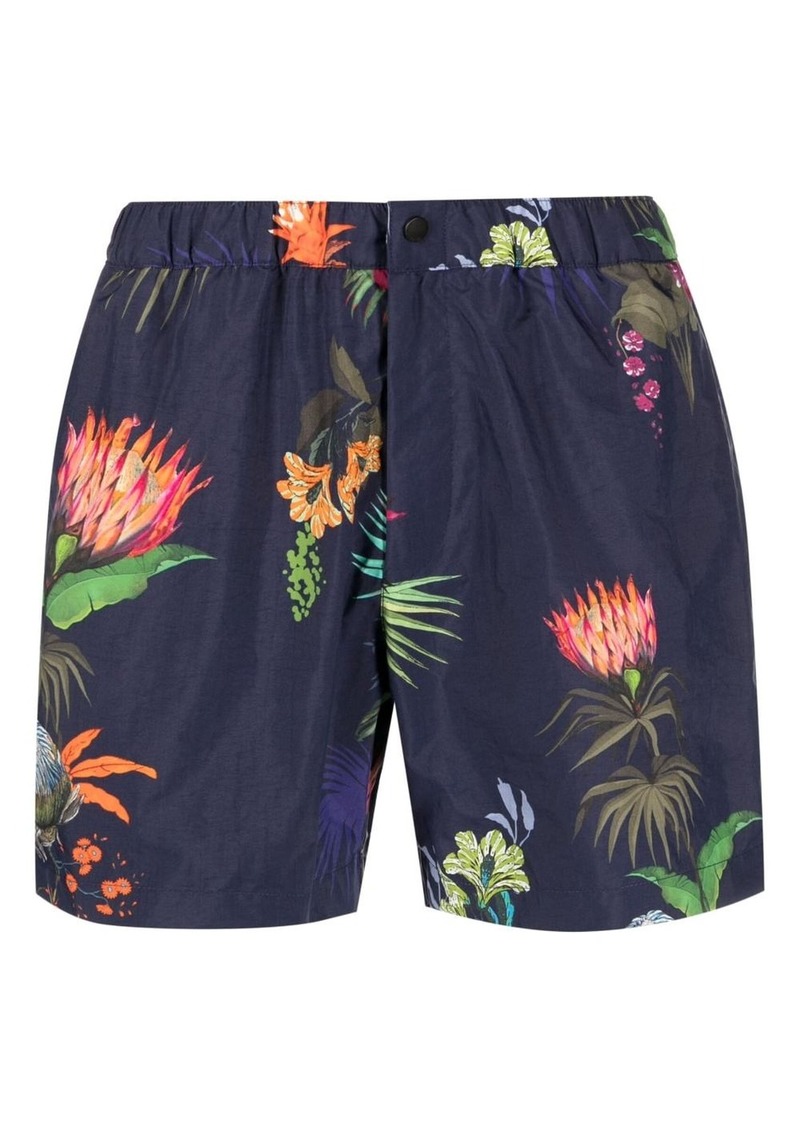 Etro floral-print swim shorts