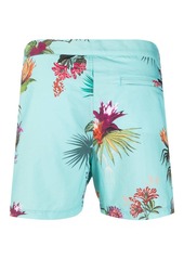 Etro floral-print swim shorts