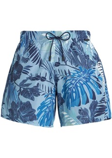 Etro floral-print swim shorts