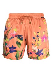 Etro floral-print swim shorts