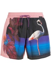 Etro floral-print swim shorts