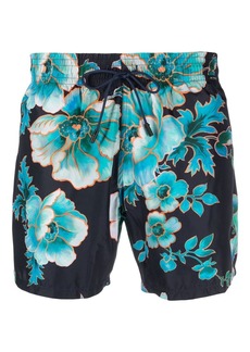 Etro floral-print swim shorts