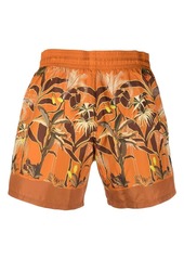 Etro floral-print swimming shorts