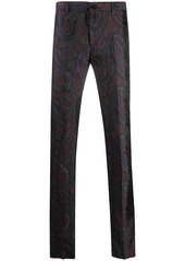Etro floral print tailored trousers