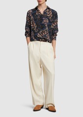 Etro Floral Silk Long Sleeve Shirt