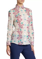 Etro Floral Vine Cotton Shirt