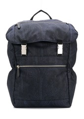 Etro fold-top backpack