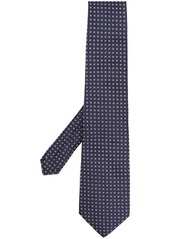 Etro geometric-pattern regimental tie