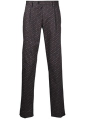 Etro geometric pattern trousers