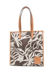 Etro grained-texture leather tote bag
