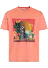 Etro graphic-print detail T-shirt