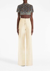 Etro high-waisted flared jeans