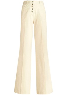 Etro high-waisted flared jeans