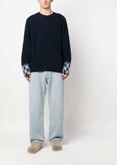 Etro intarsia-knit virgin wool jumper