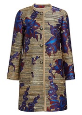 Etro Jacquard Floral Coat