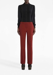 Etro jacquard straight-leg tailored trousers