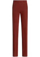 Etro jacquard straight-leg tailored trousers