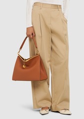 Etro Large Vela Leather Shoulder Bag