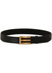 Etro logo-buckle leather belt