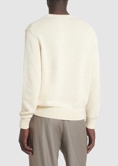 Etro Logo Cotton Knit Sweater