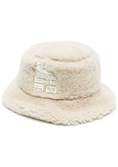 Etro logo-patch bucket hat