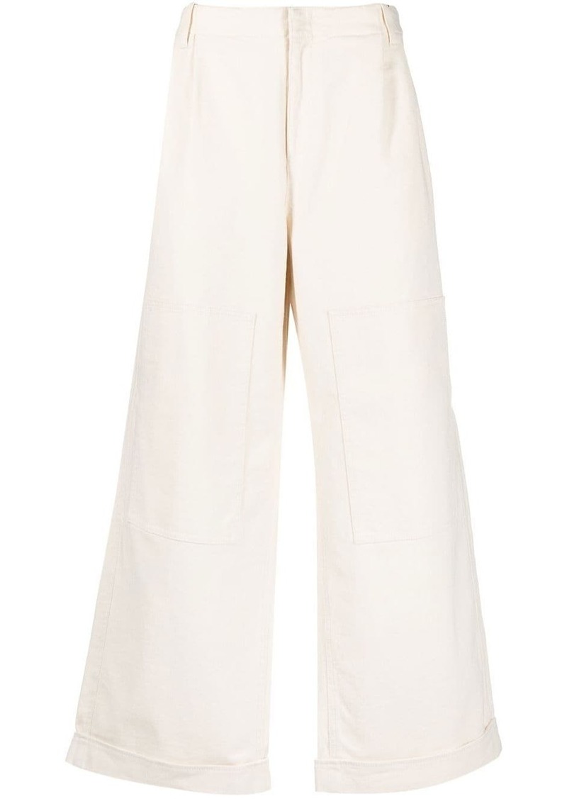 Etro low-rise wide-leg trousers