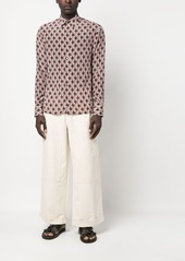 Etro low-rise wide-leg trousers