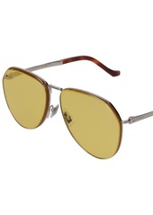 Etro Luxury Metal Aviator Sunglasses