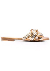 Etro metallic-knot sandals