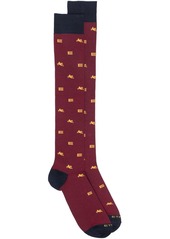 Etro monogram-pattern cotton socks