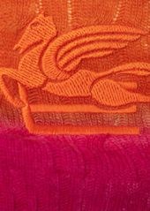 Etro Multicolor Wool Knit Crop Top