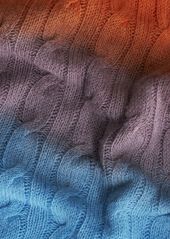 Etro Multicolor Wool Knit Midi Skirt