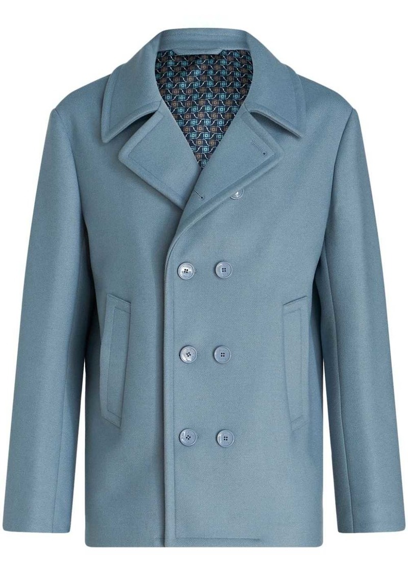 Etro notched-collar double-breasted blazer