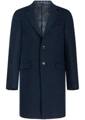 Etro notched-lapels wool coat