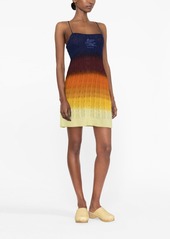 Etro ombré knitted dress