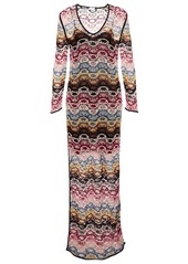 Etro Open-knit maxi dress