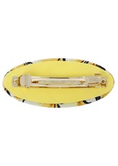 Etro Oval Silk Hair Clip