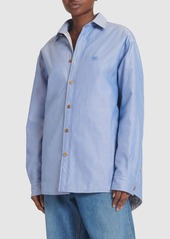 Etro Oversized Cotton Shirt Jacket