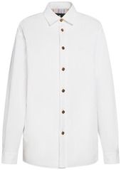 Etro Oversized Cotton Shirt Jacket