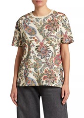 Etro Paisley Cotton T-Shirt