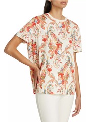 Etro Paisley Cotton T-Shirt