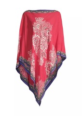 Etro Paisley Cover-Up Poncho