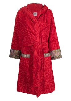 Etro paisley-motif cotton robe