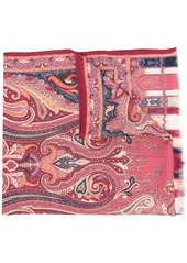 Etro paisley-print cashmere-blend scarf