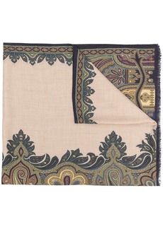 Etro paisley-print cashmere scarf