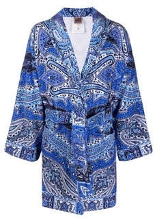 Etro paisley-print cotton robe