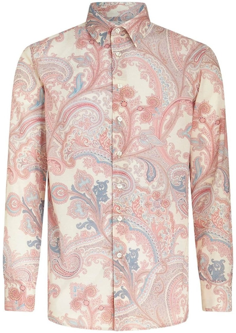 Etro paisley-print cotton shirt